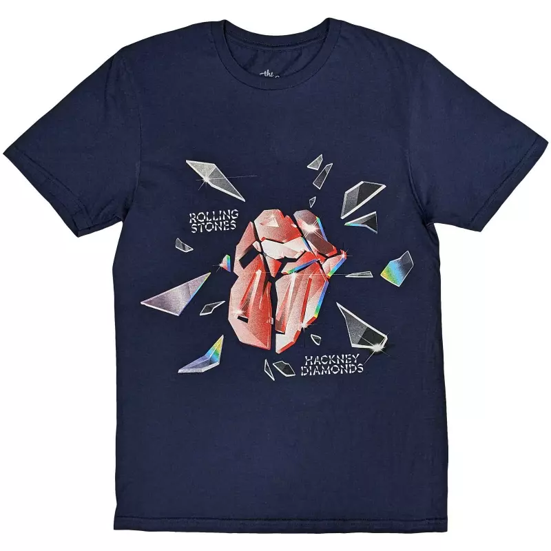 The Rolling Stones Unisex T-shirt: Hackney Diamonds Explosion (small) S