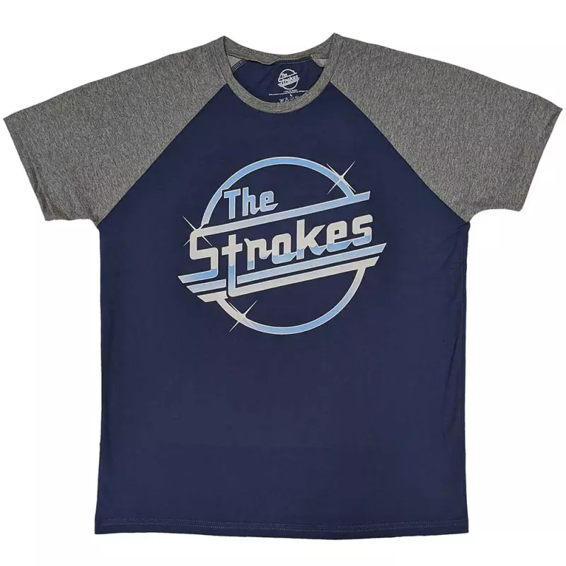 The Strokes Unisex Raglan T-shirt: Og Magna (small) S