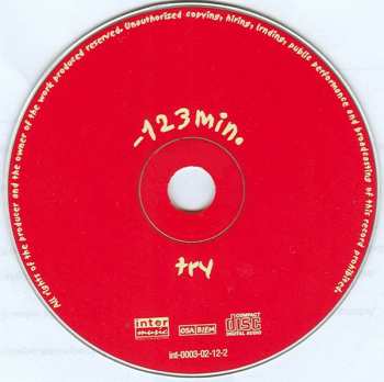 CD -123 min.: Try 37467