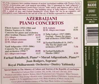 CD نيسم جلال: Azerbaijani Piano Concertos 193741