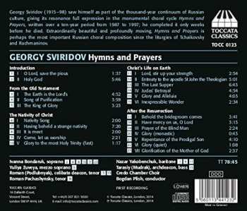 CD نيسم جلال: Hymns And Prayers 251682