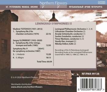 CD نيسم جلال: Leningrad Symphonies II 189210