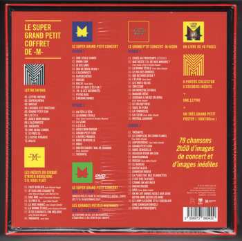 6CD/2DVD/Box Set -M-: Le Super  Grand Petit Coffret De -M- LTD 294391