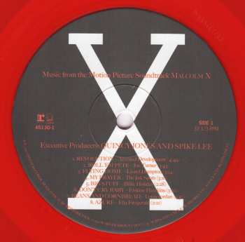 LP Various:  Malcolm X (Music From The Motion Picture Soundtrack) CLR 22621