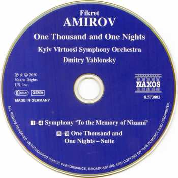 CD نيسم جلال: One Thousand And One Nights 311081