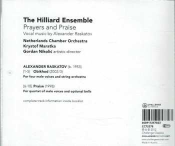 CD نيسم جلال: Prayers And Praise (Vocal Music By Alexander Raskatov) 102496
