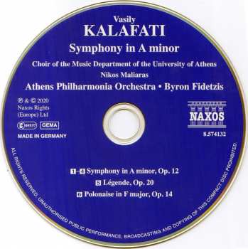 CD نيسم جلال: Symphony In A Minor 111217