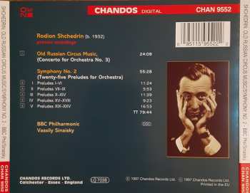 CD Родион Щедрин: Symphony No. 2; Old Russian Circus Music 323544