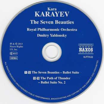 CD نيسم جلال: The Seven Beauties / The Path Of Thunder 269182