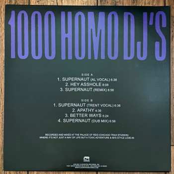 LP 1000 Homo DJs: Supernaut LTD | CLR 285641