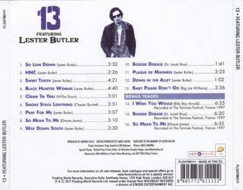 CD 13 Featuring Lester Butler: 13 Featuring Lester Butler 280517