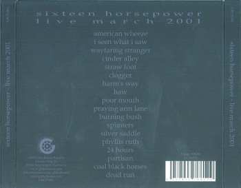2CD 16 Horsepower: Live March 2001 95482