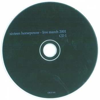 2CD 16 Horsepower: Live March 2001 95482