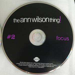CD The Ann Wilson Thing!: #2 Focus 2330