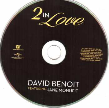 CD David Benoit: 2 In Love 291