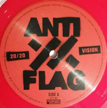 LP Anti-Flag: 20/20 Vision LTD | CLR 304