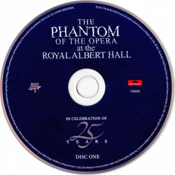 2CD 25th Anniversary Cast: The Phantom Of The Opera At The Royal Albert Hall (In Celebration Of 25 Years) 27810