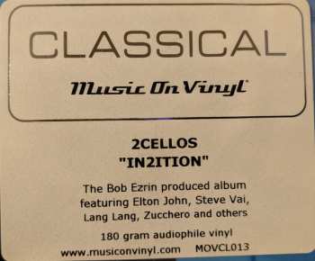 LP 2Cellos: In2ition LTD | CLR