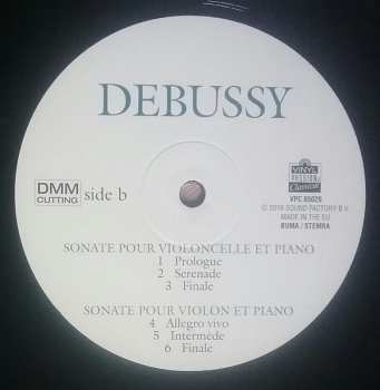 LP Claude Debussy: 3 Sonates / Danses Sacrée Et Profane 425