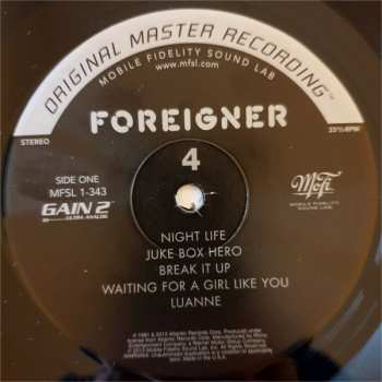 LP Foreigner: 4 LTD | NUM 498
