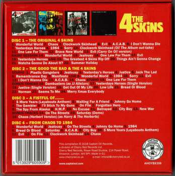 4CD/Box Set 4 Skins: The Albums 104491
