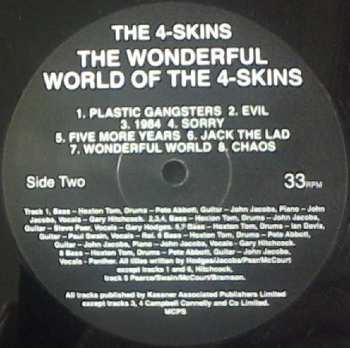 LP 4 Skins: The Wonderful World Of The 4 Skins (The Best Of The 4 Skins) LTD | CLR 144117