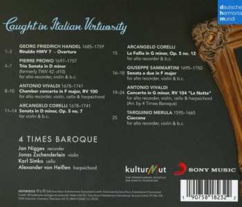 CD 4 Times Baroque: Caught In Italian Virtuosity 179097