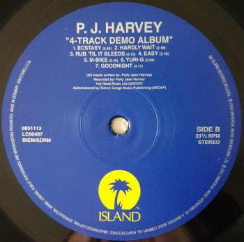 LP PJ Harvey: 4-Track Demos 507