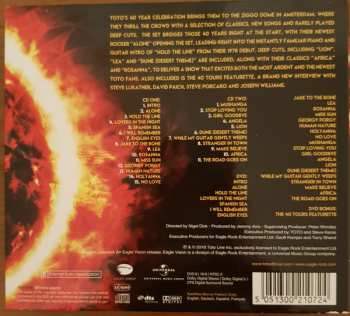 2CD/DVD Toto: 40 Tours Around The Sun 525