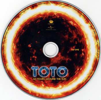 2CD/Blu-ray Toto: 40 Tours Around The Sun 524