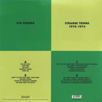 2LP 4th Coming: Strange Things: 1970 - 1974 358149