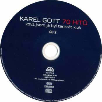 3CD Karel Gott: 70 Hitů - Když Jsem Já Byl Tenkrát Kluk 682