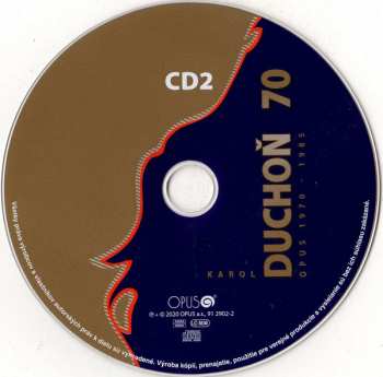 3CD Karol Duchoň: 70 (OPUS 1970 - 1985) 26575