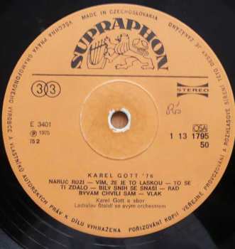 LP Karel Gott: '76