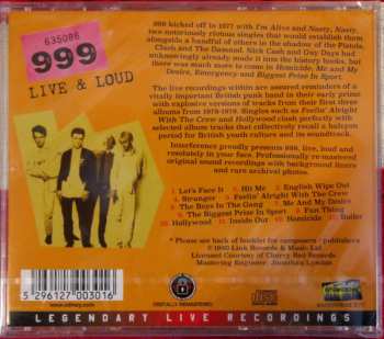 CD 999: Live & Loud 263121