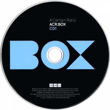 4CD/Box Set A Certain Ratio: ACR:BOX 226957