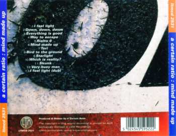 CD A Certain Ratio: Mind Made Up