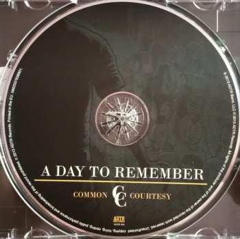 CD A Day To Remember: Common Courtesy 405595