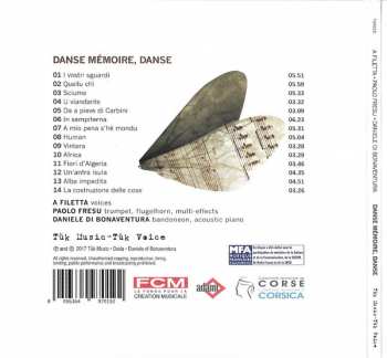 CD A Filetta: Danse Mémoire, Danse 149533
