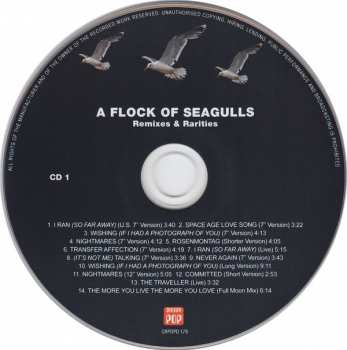 2CD A Flock Of Seagulls: Remixes & Rarities DLX 30075