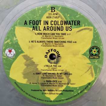 LP A Foot In Coldwater: All Around Us CLR 423118