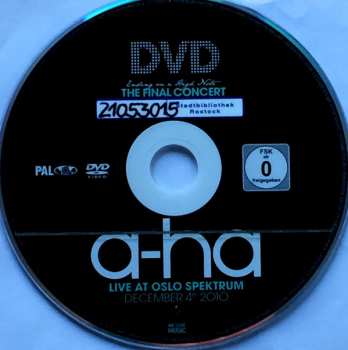DVD a-ha: Ending On A High Note - The Final Concert 11226