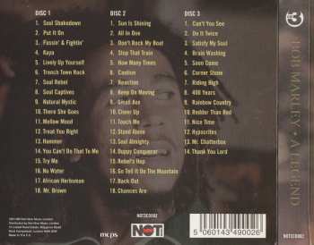 3CD Bob Marley & The Wailers: A Legend - 50 Reggae Classics