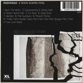 CD Radiohead: A Moon Shaped Pool DIGI 24027