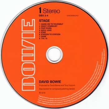 11CD/Box Set David Bowie: A New Career In A New Town [1977–1982] 25015