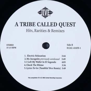 2LP A Tribe Called Quest: Hits, Rarities & Remixes 368854
