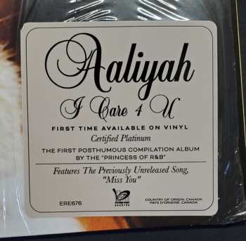 2LP Aaliyah: I Care 4 U 386168