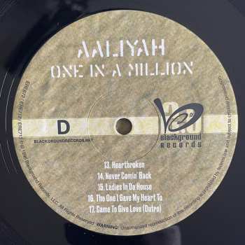 2LP Aaliyah: One In A Million