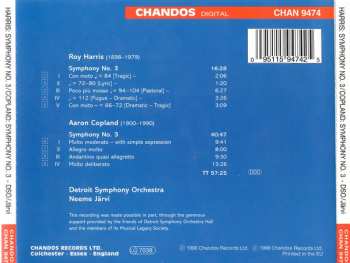 CD Aaron Copland: Harris Symphony No. 3/Copland Symphony No. 3 326977