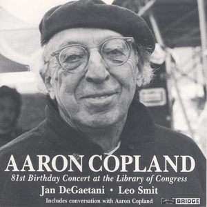 CD Aaron Copland: 81st Birthday Concert At The Library Of Congress 521561